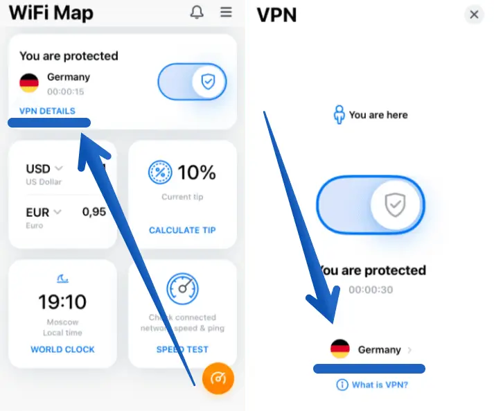 How to connect to VPN WiFi Map FAQ How to connect to VPN WiFi Map FAQ